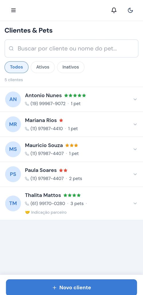 Clientes mobile